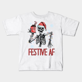 Festive AF Kids T-Shirt